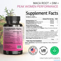 Vinatura Maca Root + Dim Capsules For Women Supplement 60