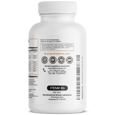 Bronson Vitamin B Complex 250 Tablets