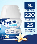 Ensure Compact Nutrition Shake 9G Of Protein Vanilla 4 Fl Oz (Pack Of 24)