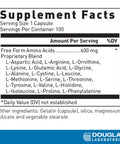 Douglas Laboratories - Free Form Amino Capsules - Balanced Mixture Of Amino Acids To Support Overall Health - 100 Capsules