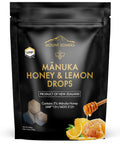 Mount Somers UMF 15+ Manuka Honey Drops - 26pcs Soothing Throat Lozenges from New Zealand, Natural Relief for Sore Throats