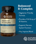Nature'S Sunshine Balanced B Complex, 120 Tablets | B Complex Vitamins To Support Digestion And Nervous System Health With Vegeta