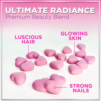 Hair Growth Vitamins For Women - Hair, Skin & Nails Gummy With Biotin 5000Mcg, Vitamins E & C & Zinc, Thicker, Stronger & Beautiful Hair, Hair Vitamin Supplement For Women & Men, Non-Gmo - 60 Gummies