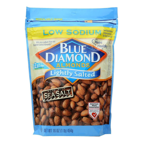 Blue Diamond Almonds Honey Roasted Snack Almonds, Party Salty Snack, Plant-Based Protein and Fiber, After School Snacks, Events, Holidays and Lunch, 16Oz, 1 Pound (Pack of 1)