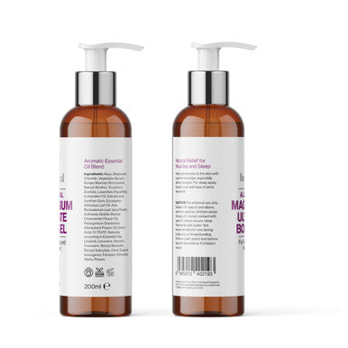 Benatural Essentials Magnesium Gel 200g | High Potency 10% | Fast Absorbing | Supports Muscle Recovery Relaxation & Sleep | Natural Hydration with Aloe Vera | Made in UK | pH Balanced