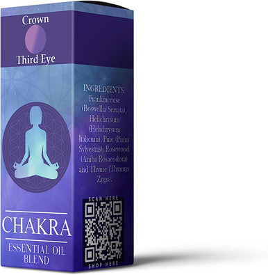 Mystic Moments | Crown Third Eye Chakra | Essential Oil Blend - 10ml