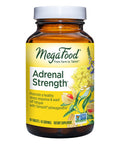 MegaFood Adrenal Strength - Sensoril Ashwagandha Vitamin C Fermented Magnesium Glycinate Rhodiola Rosea Reishi Mushroom & Food Blend - Supports A Normal Stress Response - 90 Tabs (45 Servings)