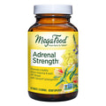 MegaFood Adrenal Strength - Sensoril Ashwagandha Vitamin C Fermented Magnesium Glycinate Rhodiola Rosea Reishi Mushroom & Food Blend - Supports A Normal Stress Response - 90 Tabs (45 Servings)