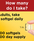 Nature Made Extra Strength Flaxseed Oil 1400 mg 100 Softgels