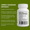 Magnesium Breakthrough Supplement 4.0 - Has 7 Forms Of Magnesium: Glycinate, Malate, Citrate, And More - Natural Sleep And Brain Supplement - 30 Capsules