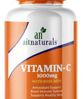 Aitnaturals Vitamin C - 1000mg (100 Tablets) with Rose Hips | Antioxidant Protection Immune Boost Supports Healthy Skin | 100-Day Supply | Non-GMO Gluten- Ascorbic Acid Supplement