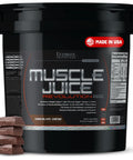 Ultimate Nutrition Muscle Juice 2600 Revolution Weight Gain Drink Mix - Mass Gainer Workout Powder Supplement For Lean Muscle Growth & Recovery With 56G Protein Blend - Chocolate 11.105Lb