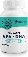 Vimergy Vegan EPA/DHA, 30 Servings Algal Omega 3 Fatty Acids Plant Based Fish Oil Alternative with Vitamin E Supports Heart, Brain & Eye Health - Non-GMO, Gluten-Free, Soy-Free, Paleo (90 Count)