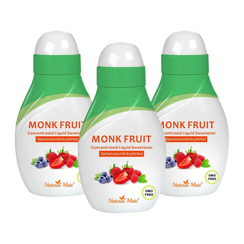 Monk Fruit Concentrated Liquid Sweetener (Optimized with Erythritol) 1.33 FL OZ (37 mL) ÃƒÂ¢Ã¢â€šÂ¬Ã¢â‚¬Å“ 2 Pack