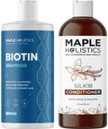 Biotin Shampoo And Conditioner For Thinning Hair And Volume - Hair Volumizing For Men And Women - Thickening Shampoo And Conditioner For Fine Hair