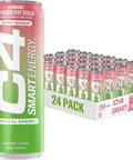 Cellucor C4 Smart Energy Drinks Variety Pack, Sugar Free Performance Fuel & Nootropic Brain Booster, Coffee Substitute or Alternative, 4 Flavor Tropical Oasis Variety 12 Pack