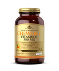 Solgar Vitamin C 500 Mg Chewable Tablets Orange Flavor - 90 Count - Antioxidant & Immune Support - Supports Healthy Skin & Joints - Non Gmo Vegan Gluten Free Kosher - 90 Servings