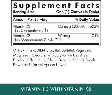 Vitamin D3 with Vitamin K2