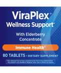 Nature'S Way Viraplex Wellness Support With Elderberry Concentrate*, Immune Support*, 80 Tablets