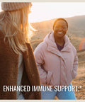 Nature's Way Sambucus Advanced Immune Capsules with Black Elderberry, Vitamin C, Vitamin D, Echinacea*, and Zinc, Immune Support with EpiCor*, 80 Count
