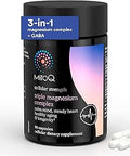 MitoQ Triple Magnesium Complex Magnesium Glycinate Taurinate Oxide with GABA for Heart Health Stress Management and Deeper Sleep High Absorption 90 Capsules