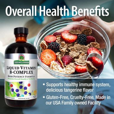 Nature's Answer Nature's Answer Liquid B-complex Vitamins 8 oz