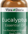 Viva Doria 100% Pure Eucalyptus Globulus Essential Oil, Undiluted, Therapeutic Grade, 118 mL (4 Fl Oz)