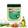 KAI Herbal Petroleum Jelly with Aloe Vera and Vitamin E for Soothing Chapped and Dry Skin Lips Nail Fresh Scent