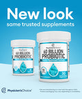 Physicians Choice Probiotics 60 Billion CFU 10 Diverse Strains Plus Organic Prebiotic Designed for Overall Digestive Health and Supports Occasional Constipation Diarrhea Gas Bloating