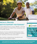 EZ Melts Dissolvable Healthy Aging Probiotic Bifidobacterium Longum BB536 (2 Billion CFU) Sugar-Free Probiotics for Women & Men 50+ 2-Month Supply