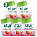 Stur Liquid Water Enhancer Peach Mango Sweetened with Stevia High in Vitamin C & Antioxidants Sugar Zero Calories Keto Vegan 5 Bottles Makes 120 Drinks