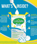 Culturelle Probiotic for Women with Probiotic Strains to Support Digestive Immune Vaginal Health 30 Count Culturelle Baby Grow Thrive Probiotics Vitamin D Drops 9 ml