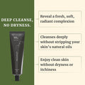 Masaroo Organic Face Wash: Hydrating Foaming Cleanser - Aloe Vera Cleanser With Vitamin C E - Gentle Face Wash For Sensitive Skin & All Skins - Anti Aging Daily Facial Wash - 125g
