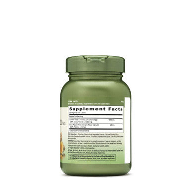 GNC Herbal Plus Turmeric Curcumin 1000mg 60Caplets