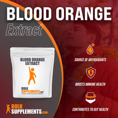 BulkSupplements Orange Extract Powder - Dietary Supplement, Sourced from Orange - - 500mg , 200 Servings (100 Grams - 3.5 oz)
