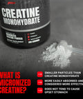 Prosupps Creatine Monohydrate Powder For Men & Women Unflavored - 5000Mg Of Micronized Creatine - Gym Workout Supplement For Muscle Gain & Recovery - Sugar- Soy & Gluten- - 60 Servings