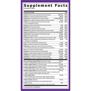 New Chapter Womens Multivitamin Advanced Formula for Women 72 Count