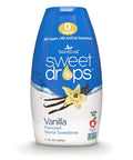 SweetLeaf Sweet Drops Flavored Stevia Liquid Sweetener Stevia Extract Zero Calories Gluten Keto Friendly Non GMO Natural Flavor Sugar Alternative Vanilla 1.7 Fl Oz (Pack of 1)