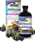Nature'S Answer Sambucus Syrup Elderberry Kids Formula 8 Ounce | Natural Immune Booster | Taste That Kids Love | Flu Season Support | Packed with Antioxidants