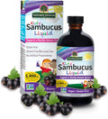 Nature'S Answer Sambucus Syrup Elderberry Kids Formula 8 Ounce | Natural Immune Booster | Taste That Kids Love | Flu Season Support | Packed with Antioxidants