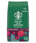 Starbucks Ground Coffee, Dark Roast Hot or Iced Coffee, Decaf CaffÃƒÆ’Ã‚Â¨ Verona, Six 12 oz BagsÃƒÂ¢Ã¢â€šÂ¬Ã¢â‚¬Â¹