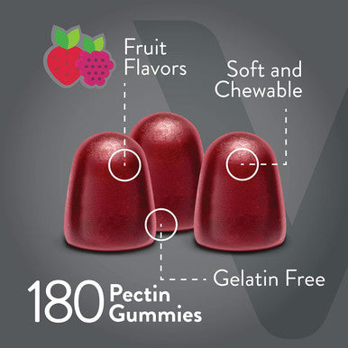 Prebiotic Fiber Gummies For Adults, 7G - Zero Sugar Added - Fiber Supplement Gummies For Digestive Health Regularity & Natural Weight Support - Vegan, Gelatin - Chewable Fruit Flavored Gummy