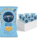 Simply 7 Quinoa Chips Sea Salt Gluten Snacks Vegan Chips PlantBased Crunchy Bites Low Calorie NutFree Veggie Snacks NonGMO Healthy Vegetable Snack Option 8 Pack 3.5oz