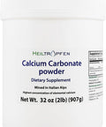 Heiltropfen Calcium Carbonate Powder | 2 Pound - 907 g | Dietary Supplement | Highest Purity Limestone | CaCO3 |