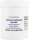 Heiltropfen Calcium Carbonate Powder | 2 Pound - 907 g | Dietary Supplement | Highest Purity Limestone | CaCO3 |