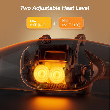 Merach Neck Massager For Pain Relief Deep Tissue, Shiatsu Neck And Shoulder Massager With Heat, Cordless Back Massager For Home, Office, Car Use, Gifts For Men And Women