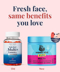 Best Nest Wellness Multi Plus Gummies - Brain Health Support Supplement With Methylated Vitamins - Chewable Multivitamin For Kids - Aids Healthy Energy & Immune Function - Raspberry, 60 Gummies