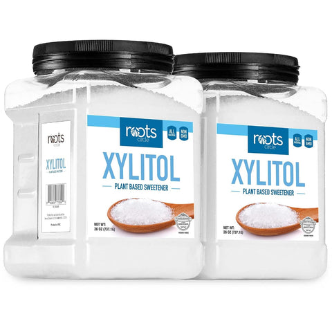 Roots Circle Premium Erythritol Sweetener - Zero Calorie Plant-Based Sugar Alternative for Baking & Sweetening - All-Natural, Keto Friendly, OU Kosher, Non-GMO, Gluten-Free 26 ounces