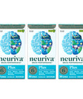 Neuriva Plus Brain Performance (30 Count), Brain Support Supplement With Clinically Proven Natural Ingredients 1 Ea (Pack Of 3)