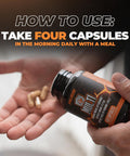 Huge Multi, Multivitamin For Men, High-Performance All-In-One Formula For Athletes, Vitamin & Mineral Replenishment, Supports Immune System & Healthy Hormone Levels (120 Capsules)